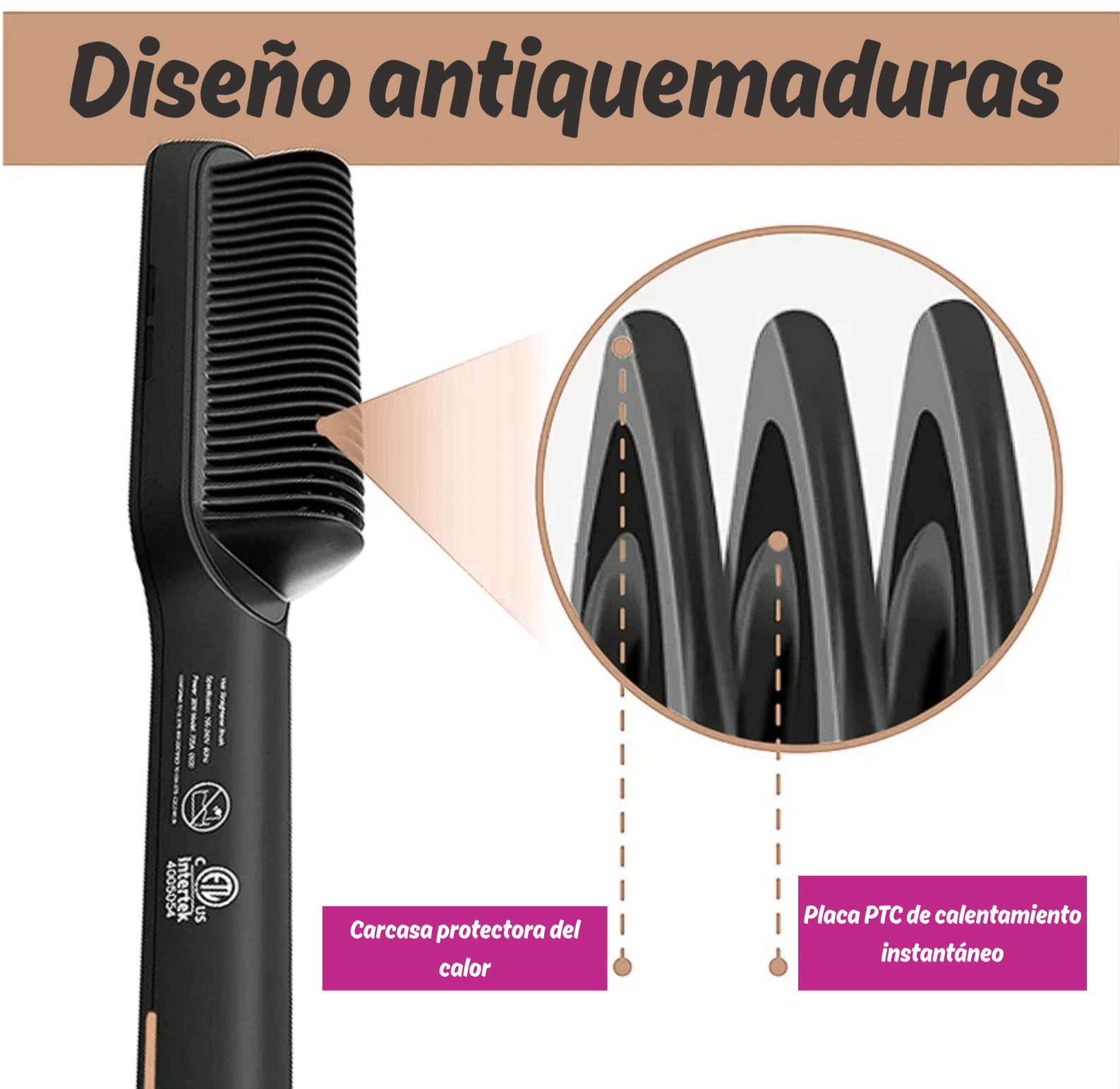 LissPro Brush - Cepillo Alisador